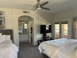 2 sovrum, skrivbord, strykjärn/strykbräda och gratis wi-fi