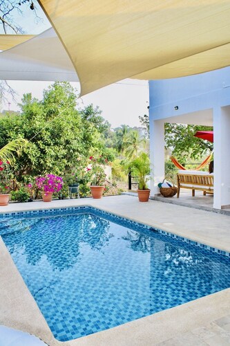 New!!! Private beach house with pool, jacuzzi, ocean view deck