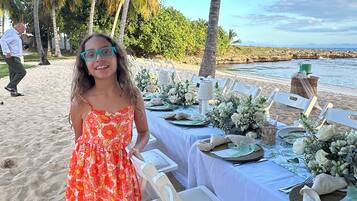 Área para banquetes al aire libre