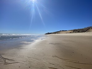 Vlak bij het strand, strandlakens