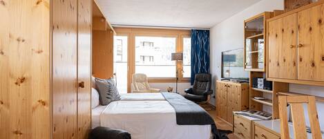 1 غرفة نوم وسرير سفر وواي فاي مجانًا