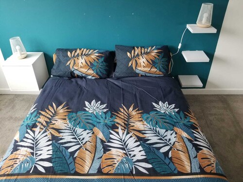 Charmant,spacieux appartement pres des commerces avec terrasse chauffee