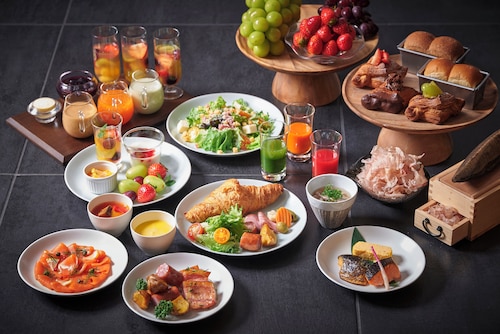 朝食ビュッフェ