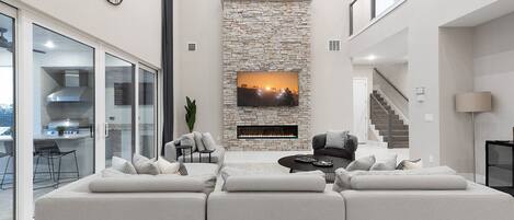 Flat-screen TV