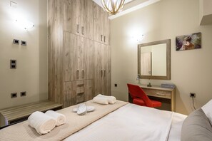 1 bedroom, in-room safe, blackout curtains, iron/ironing board - Giannas apartment 'SUPERB SPOT' (Chania)