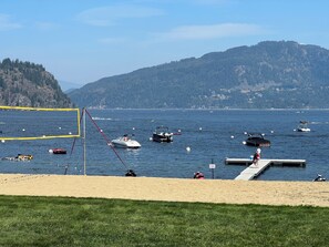 On the beach - The Gem of the Shuswap (Scotch Creek) (Scotch Creek)