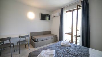 1 Schlafzimmer, kostenloses WLAN, Bettwäsche