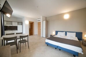 1 dormitori, wifi gratuïta i roba de llit 