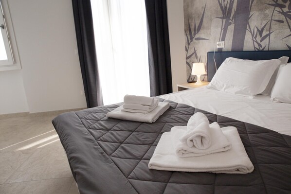 1 Schlafzimmer, kostenloses WLAN, Bettwäsche