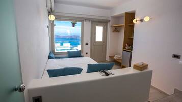 Suite Mewah, hot tub, pemandangan laut | Pemandangan dari kamar
