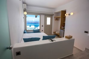 Luxury Suite, Hot Tub, Sea View | View from room - Caldera's Majesty (Santorini)