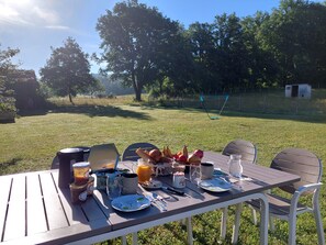 Restauration en plein air