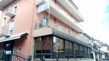 Facciata della struttura