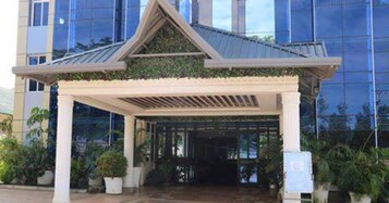 Facciata della struttura