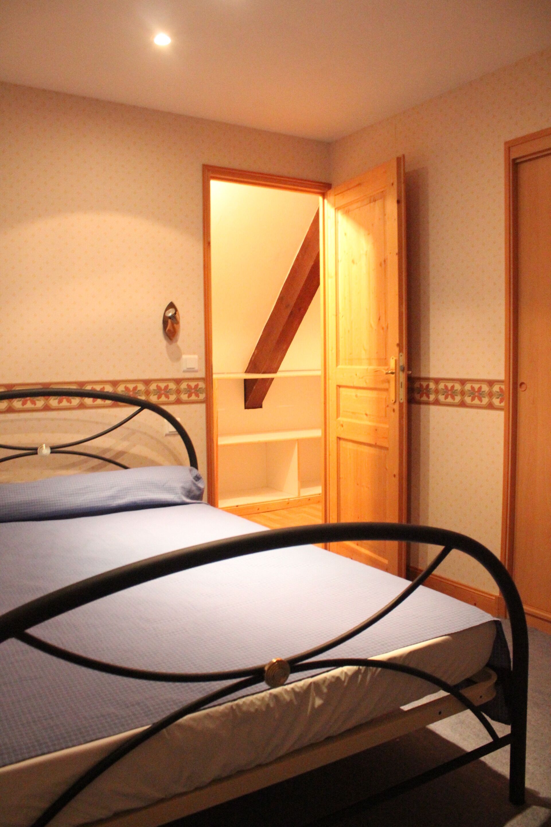 Cottage, uitzicht op bergen