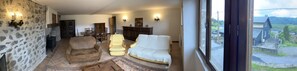 Ferienhaus, mit Bad, Bergblick | Lounge