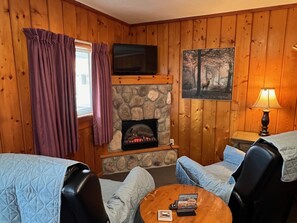 غرفة ديلوكس مزدوجة - بحمام داخل الغرفة (Fireplace) | ردهة