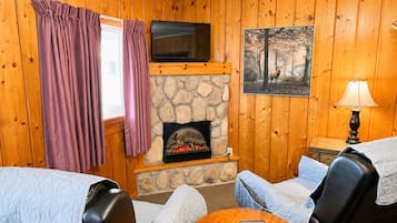 Deluxe Double Room, Ensuite (Fireplace) | Lounge