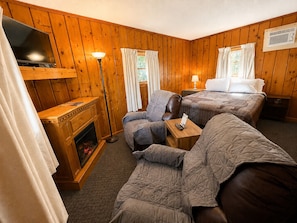 Chambre Double Deluxe, salle de bains attenante (Fireplace)