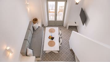 豪華套房, 熱水浴缸 | 客廳