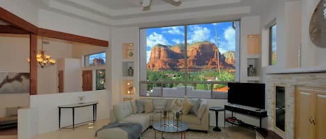 Smart-tv, pejs, stereoanlæg