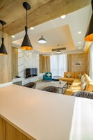 Apartamento presidencial, 2 quartos | Cofres nos quartos, escrivaninha, quartos à prova de som