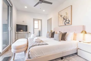 3 habitaciones, tabla de planchar con plancha y wifi gratis 