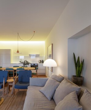 Design-Apartment | Wohnbereich