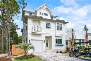 Exterior - Luxury Seagrove Cottage with Pool, LSV, Kayak, and Paddleboards (Santa Rosa Beach)