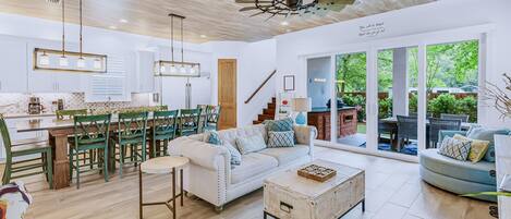 Smart TV, video games, foosball