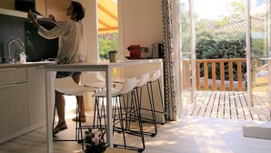 Mobilhome 3 chambres 6/8 personnes 33m2 | Équipements de la chambre