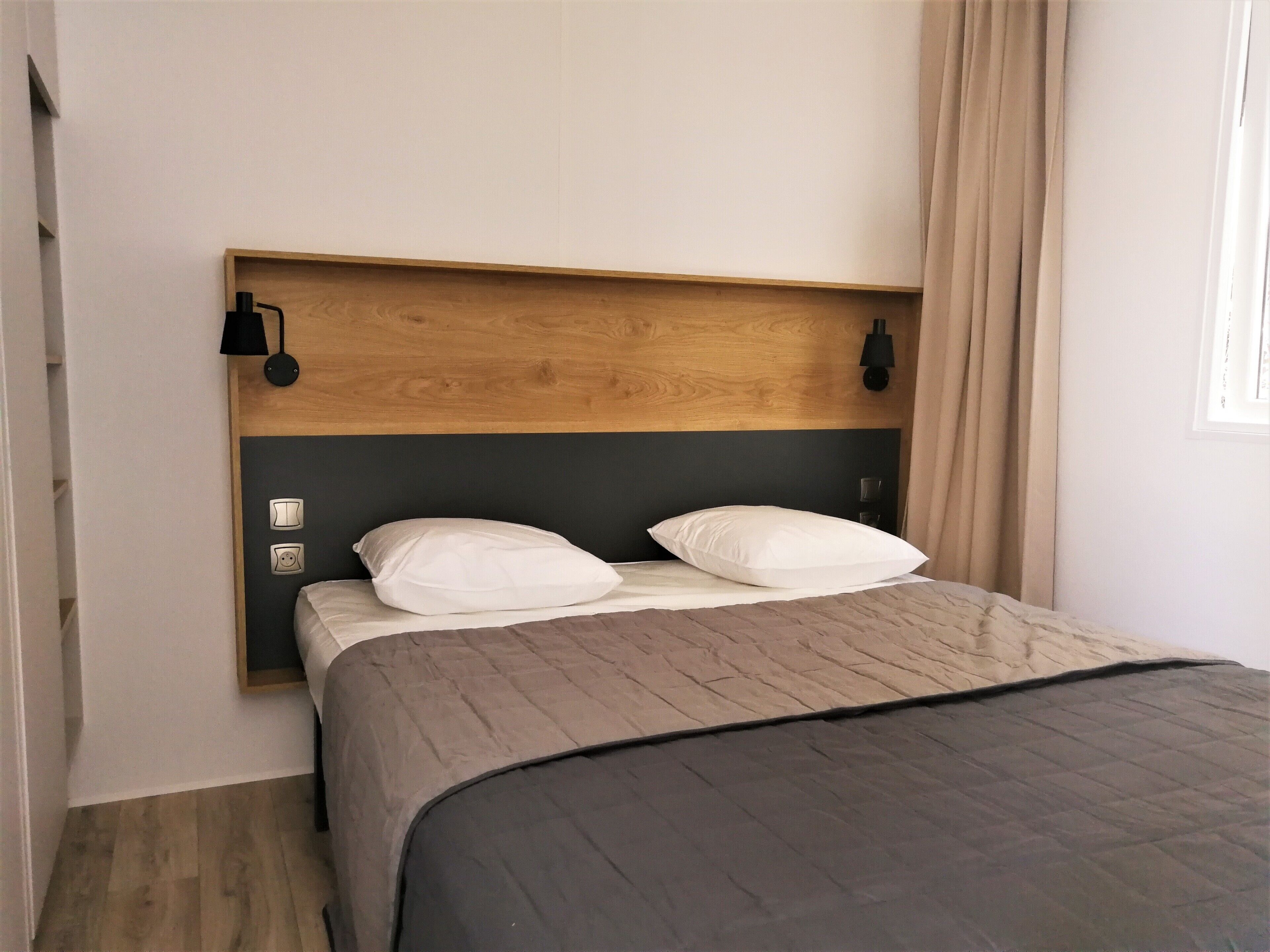 Mobilhome 3 chambres 6/8 personnes 33m2 | Fasilitas kamar