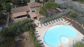Seasonal outdoor pool