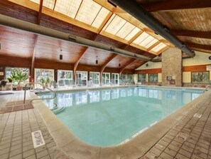 Condo, 3 Bedrooms | Pool | Indoor pool, outdoor pool - Beach Blanket - Spacious Condo With Private Beach Access And Resort Amenities! 3 Bedroom Condo by RedAwning (Kure Beach)