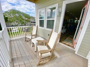 Townhome, 3 Bedrooms | Balcony - Hale Makai - Relaxing Family Vacation Just A Block From The Beach! Amazing Sunrise And Sunset Views From Four Decks! 3 Bedroom Townhouse by Redawning (Carolina Beach)