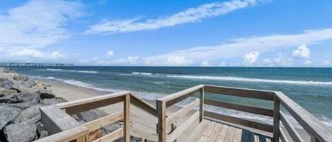 Casa de ciudad, 3 habitaciones | Playa | En la playa