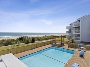 Condo, 1 Bedroom | Pool | Outdoor pool - Pura Vida Pure Life - Expansive Views Of The Ocean And Wide Sandy Beach 1 Bedroom Condo by RedAwning (Carolina Beach)