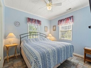 Cottage, 2 Bedrooms | 2 bedrooms, free WiFi - Flip Flop Paradise 2 Bedroom Cottage by RedAwning (Kure Beach)