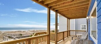 Sea Haven - Oceanfront! Amazing Master Suite With A Private Oceanfront Deck! Recently Renovated And Perfect For The Entire Family 3 Bedroom Home by RedAwning