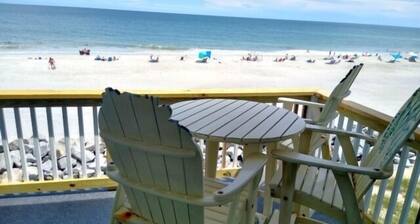 A18 Parrot Escape - Ocean View! There Is Nothing Quite Like A Carolina Sunrise Viewed From Your Private Oceanfront Deck 1 Bedroom Condo by RedAwning