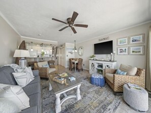 Condo, 2 Bedrooms | Living area | TV