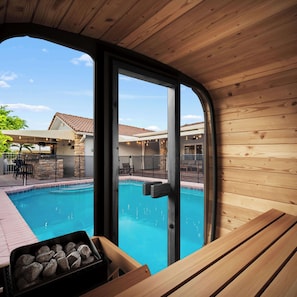 Outdoor pool, a heated pool - Luxury Waterfront | Pool, Sauna, Playground & more (Fort Lauderdale)