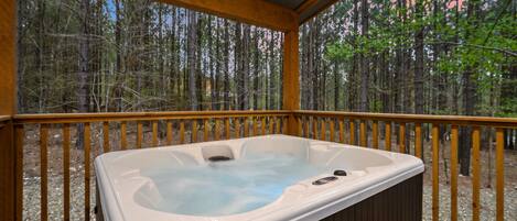 Bain à remous extérieur