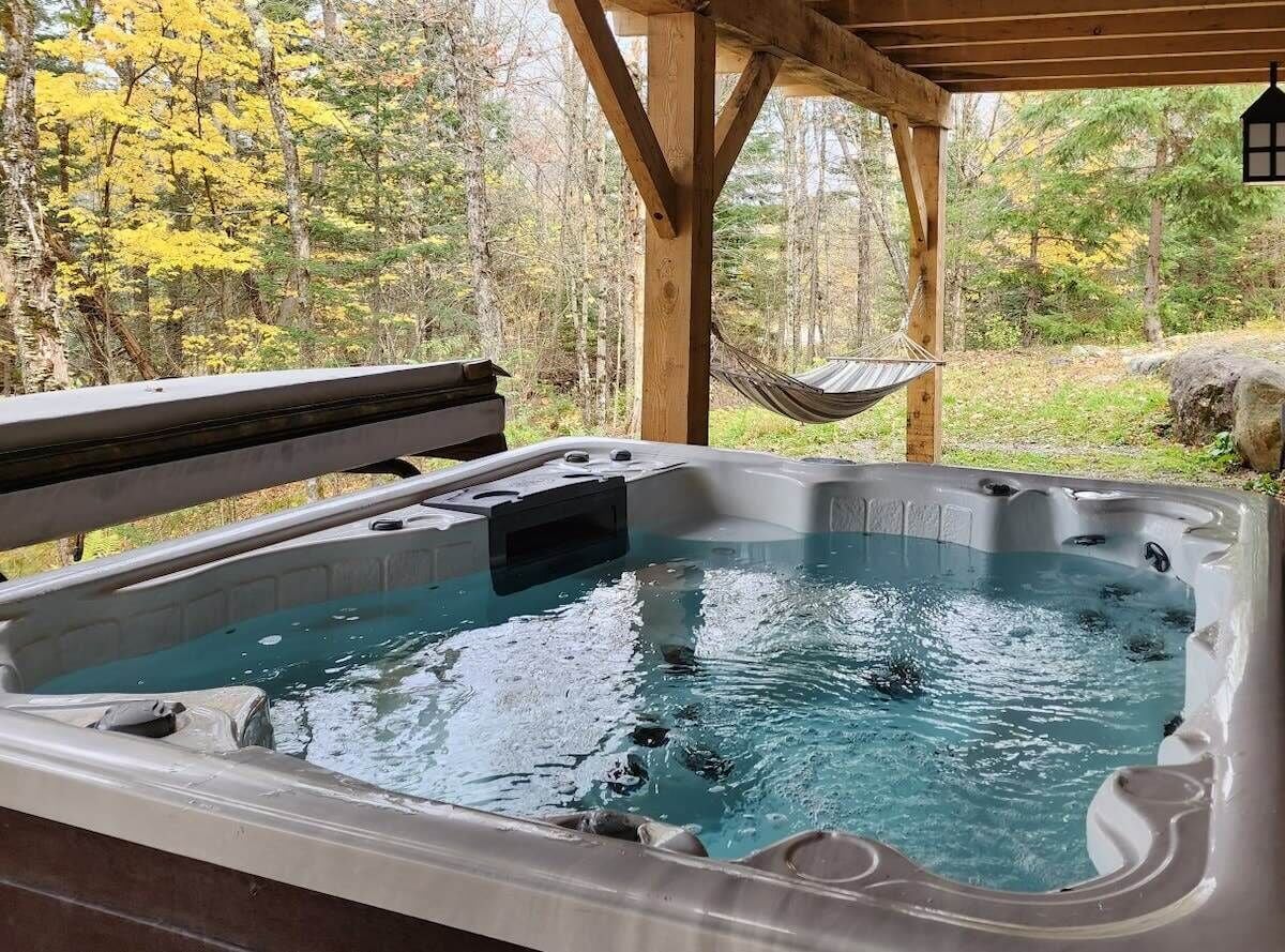 Bain à remous extérieur