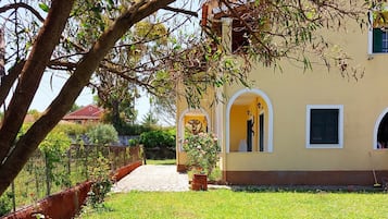 Vue sur le jardin