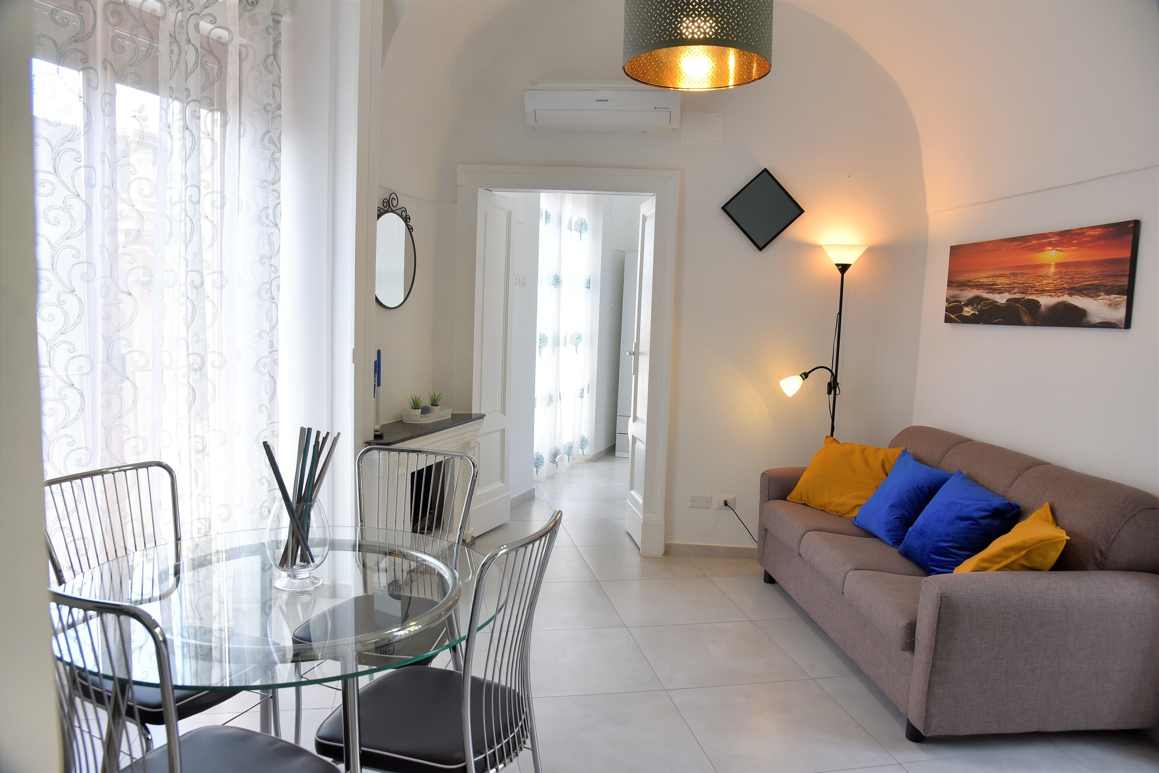 Romantic Suite, 1 Bedroom, City View | Living area | Flat-screen TV