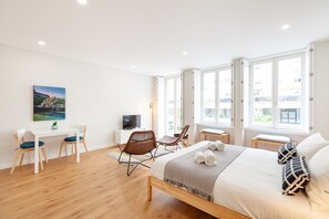 Desk, iron/ironing board, free WiFi, bed sheets