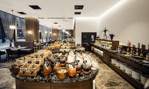 Daily buffet breakfast (EUR 10 per person)