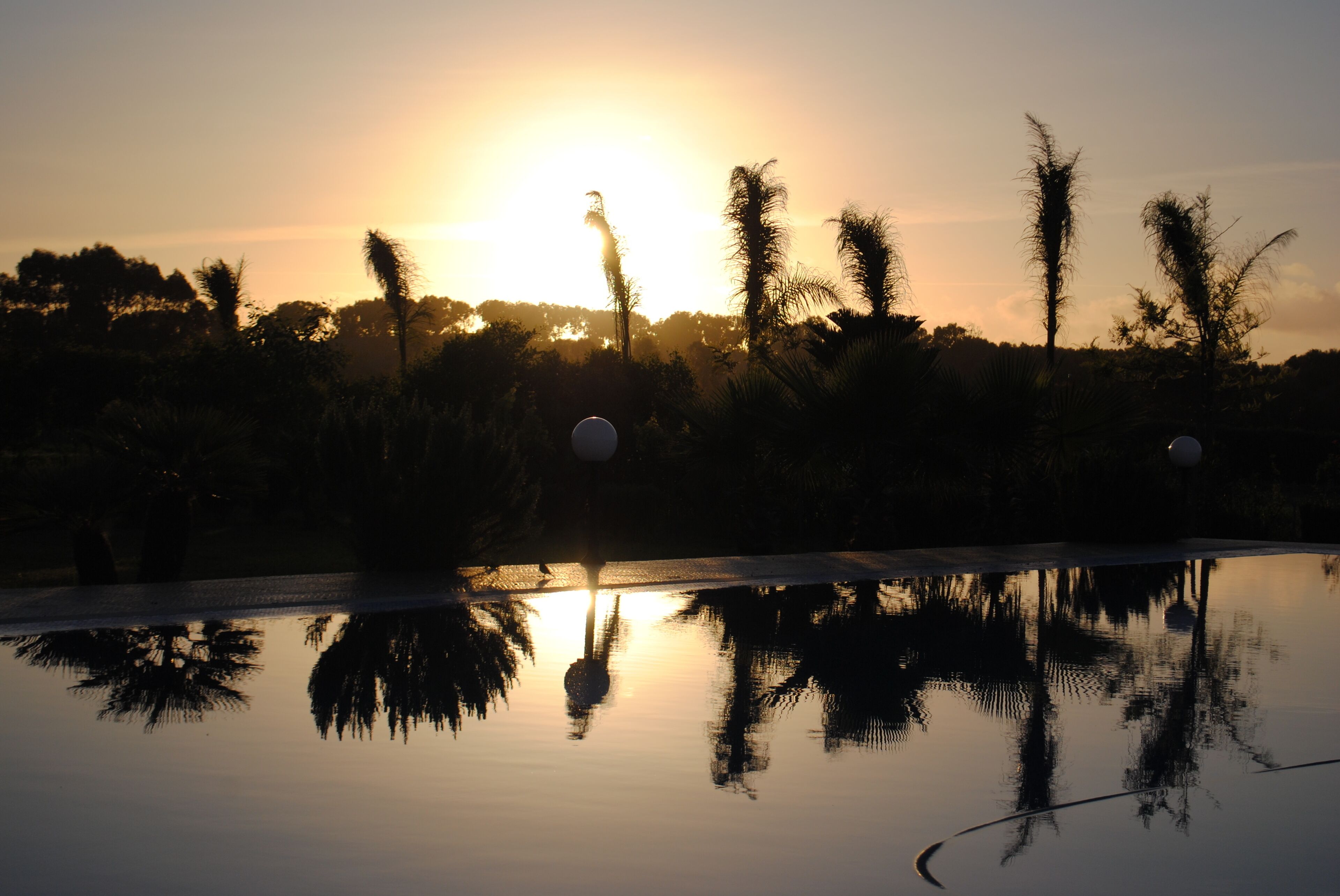 Alberca al aire libre 