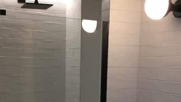 Hair dryer, towels